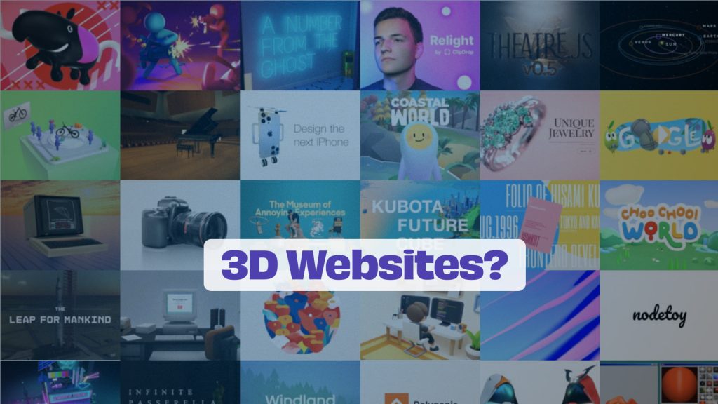 3d website