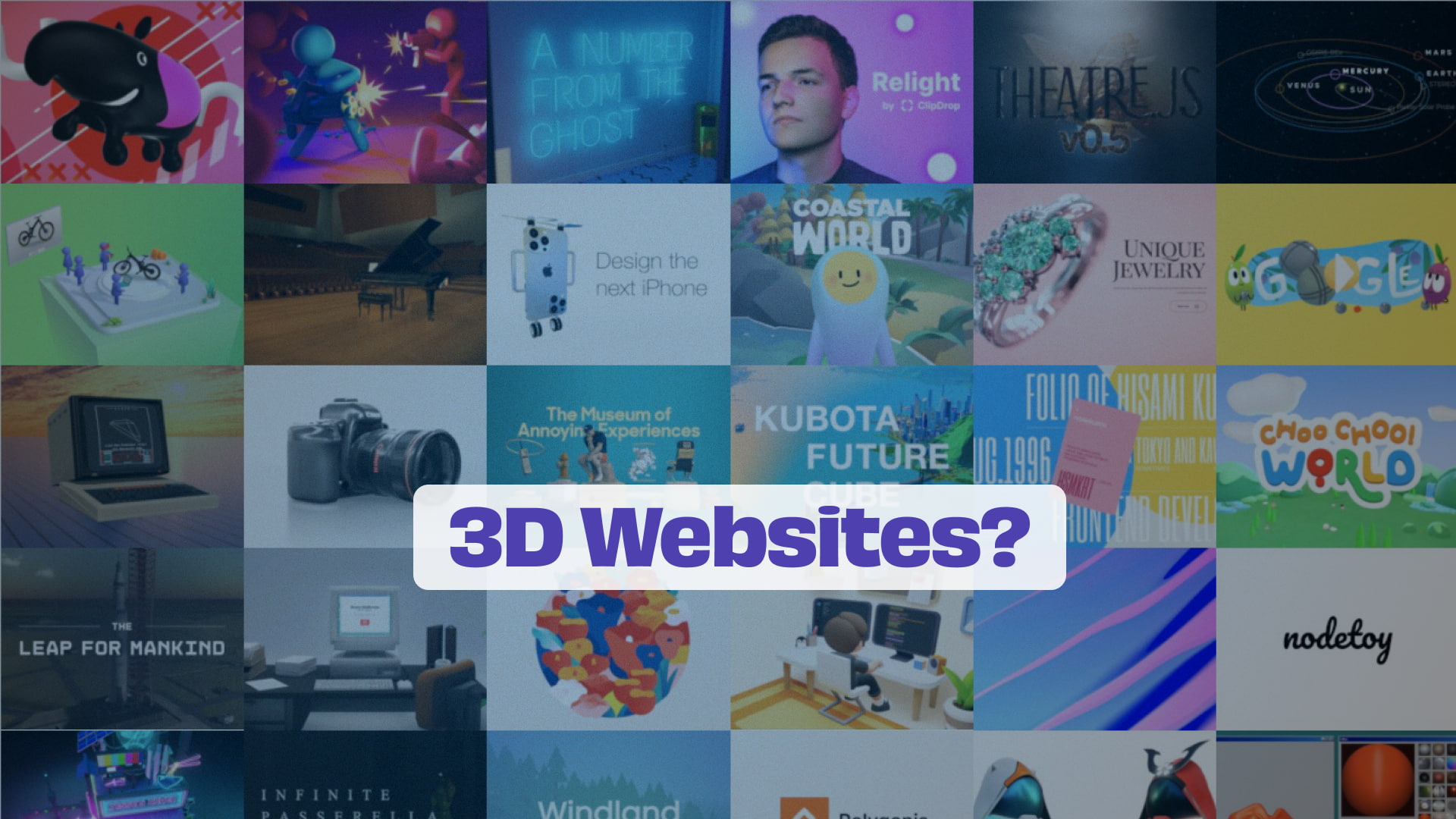 3d website